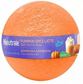 Neutrale Pumpkin Spice Latte (Нейтрал) бомбочка для ванны расслабляющая, 120г, СвиссФарм ООО