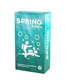 Spring (Спринг) презервативы Bubbles с пупырышками, 12 шт, Донгтай БиоМед Индастриал Ко. Лтд
